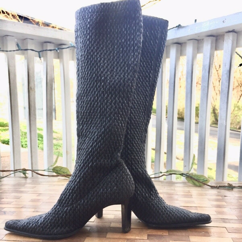 Vintage Baldinini Knee High Boots, Size 9.5